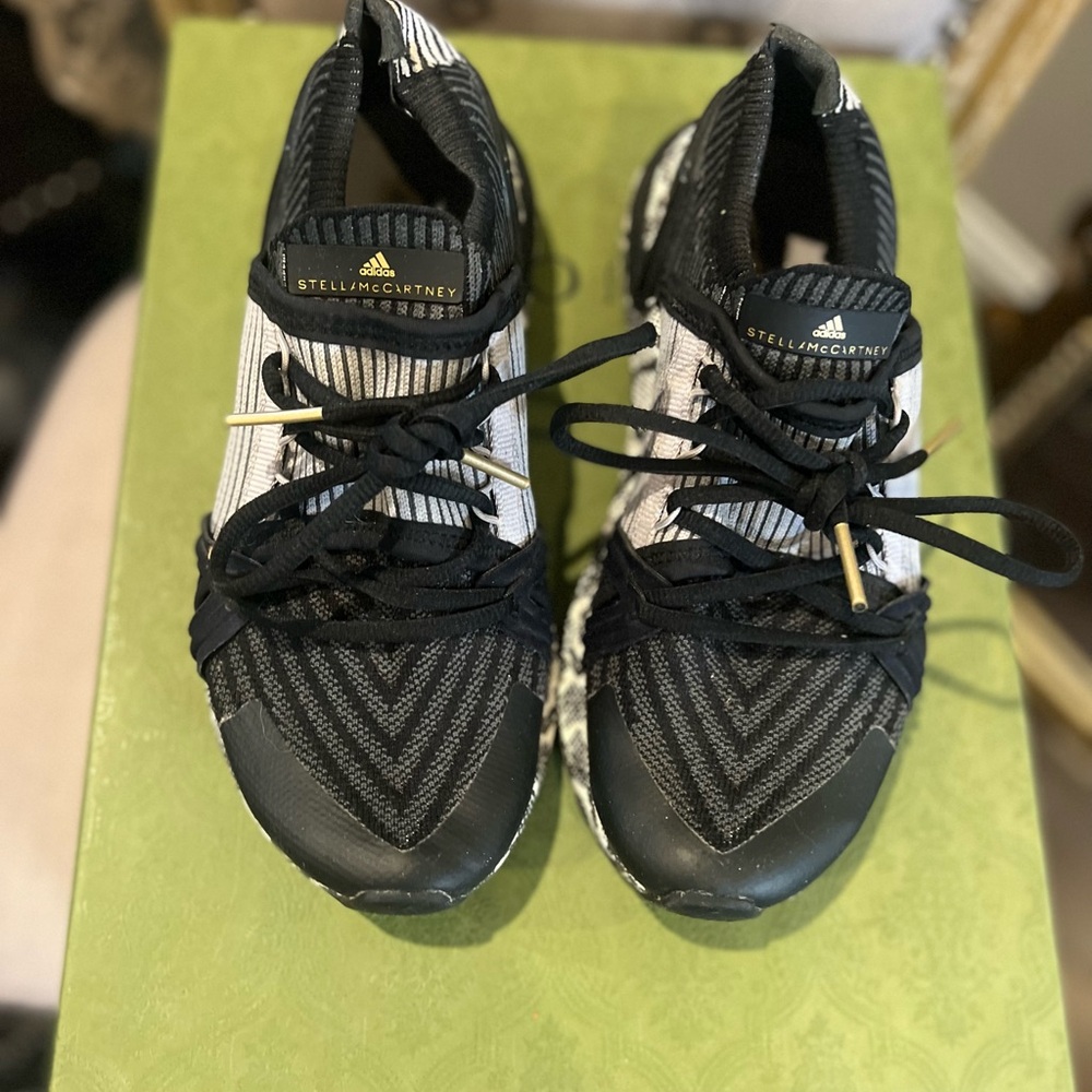 Adidas Stella McCartney Black and White Trainers